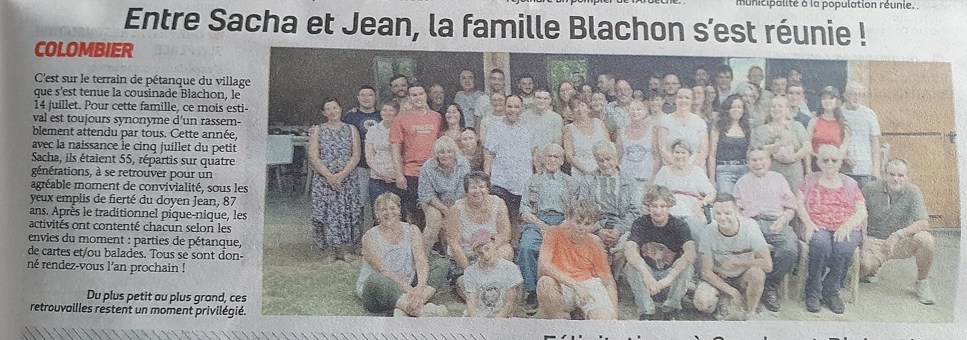 Cousinade blachon